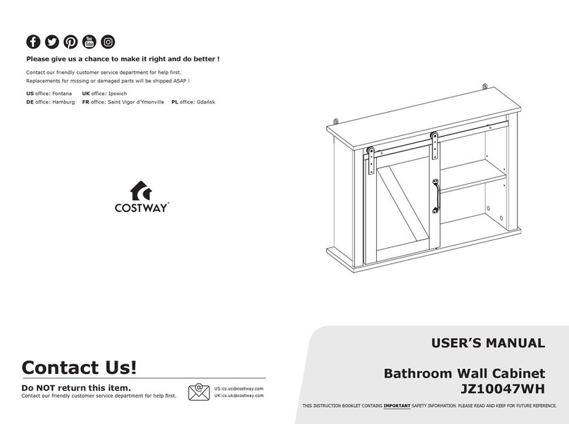 Costway JZ10047WH user manual