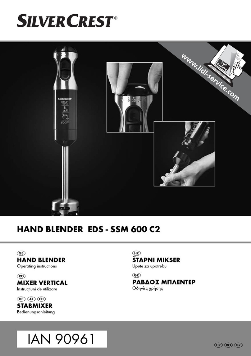 Silvercrest EDS-SSM 600 C2 User manual