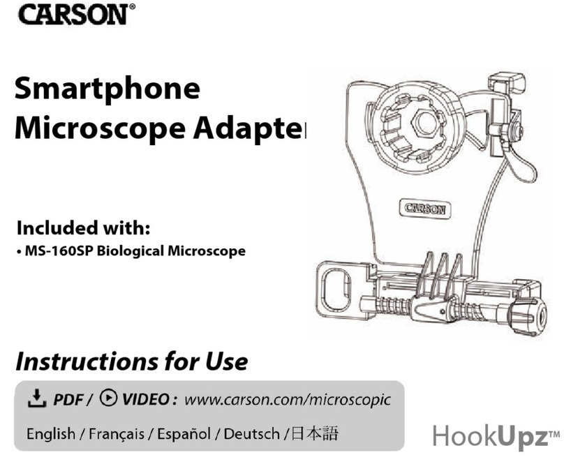 Carson HookUpz MS-160SP User manual