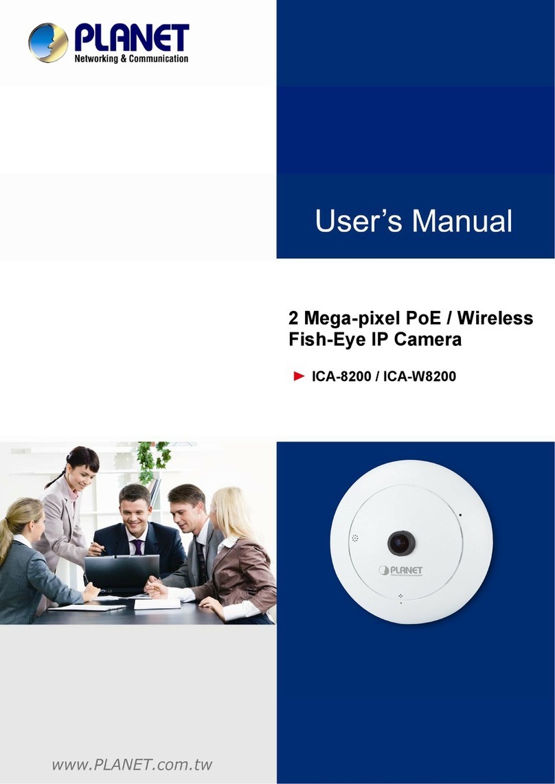 Planet Networking & Communication ICA-8200 User manual Planet Networking & Communication ICA-8200 User manual