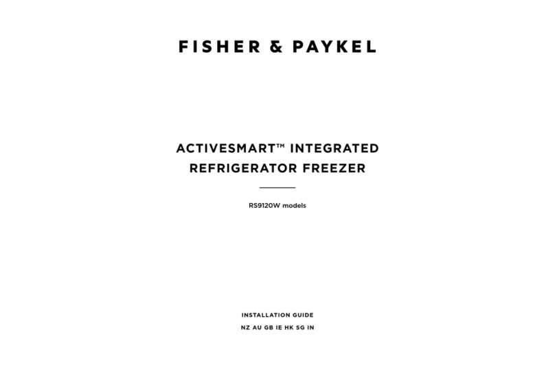 Fisher & Paykel ACTIVESMART RS9120WRJ1 User manual Fisher & Paykel ACTIVESMART RS9120WRJ1 User manual