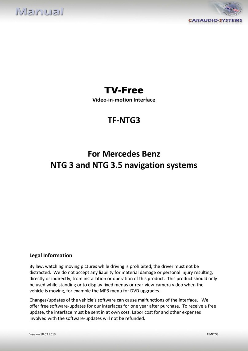 Caraudio-Systems TF-NTG3 manual Caraudio-Systems TF-NTG3 manual