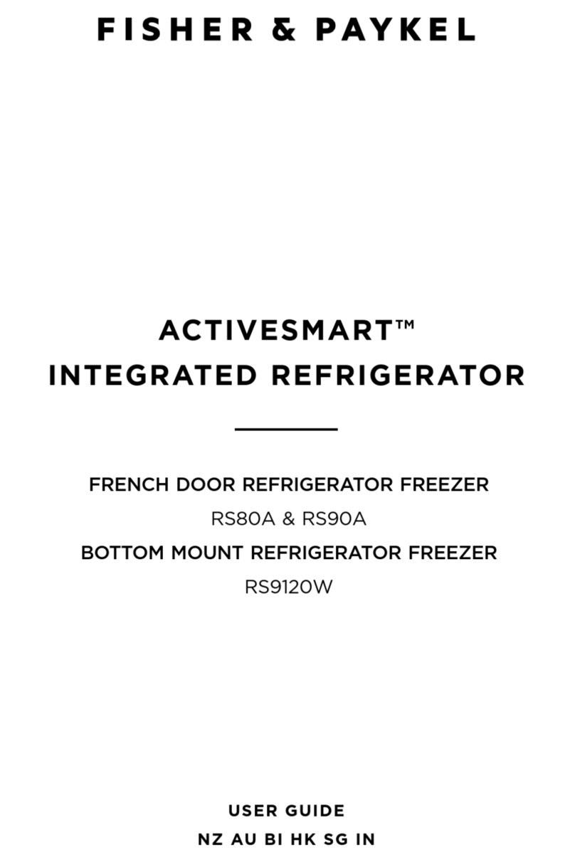 Fisher & Paykel ACTIVESMART RS80A User manual Fisher & Paykel ACTIVESMART RS80A User manual