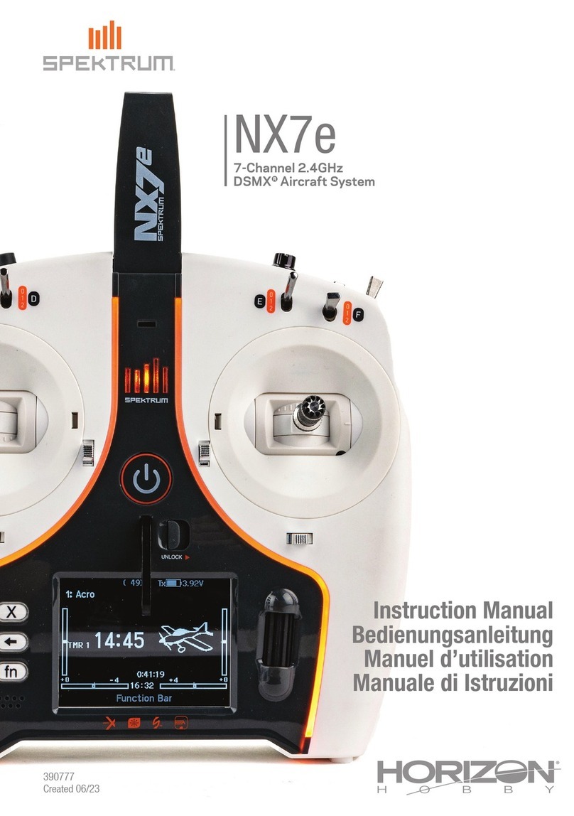 Spektrum NX7e User manual