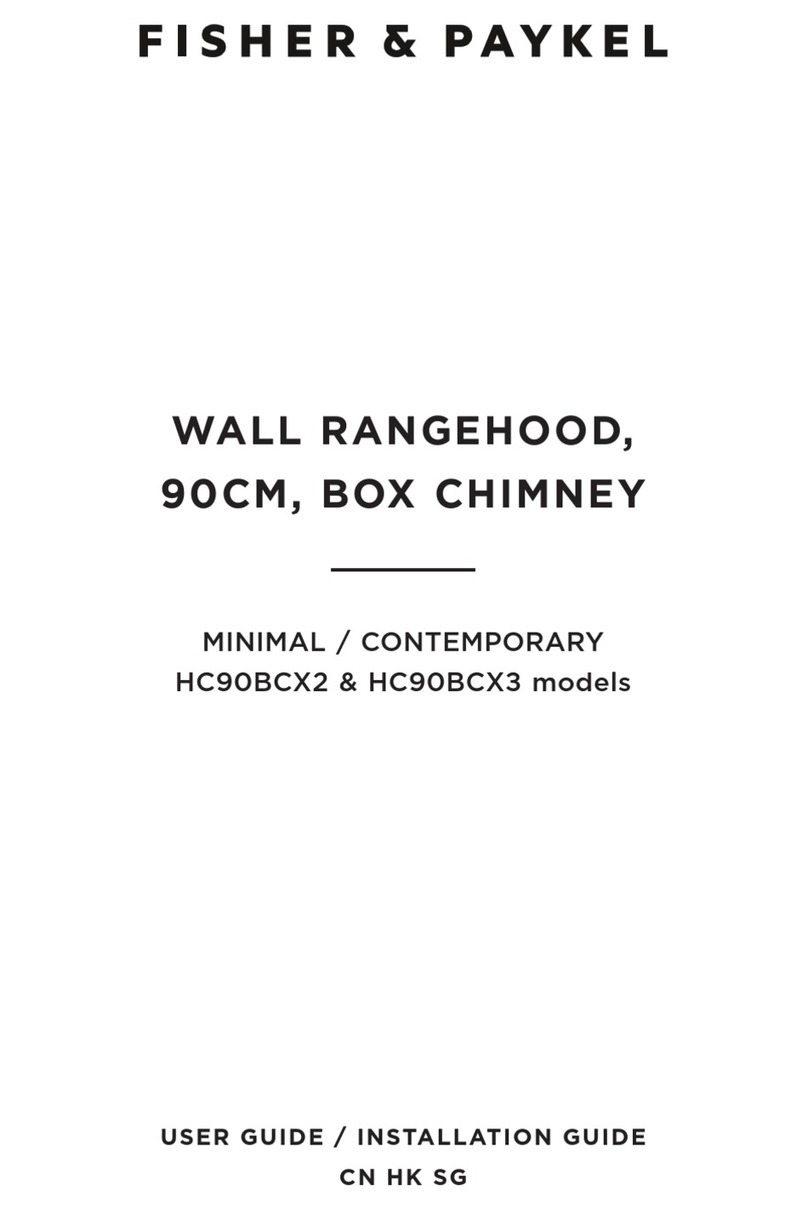 Fisher & Paykel HC90BCX2 user guide