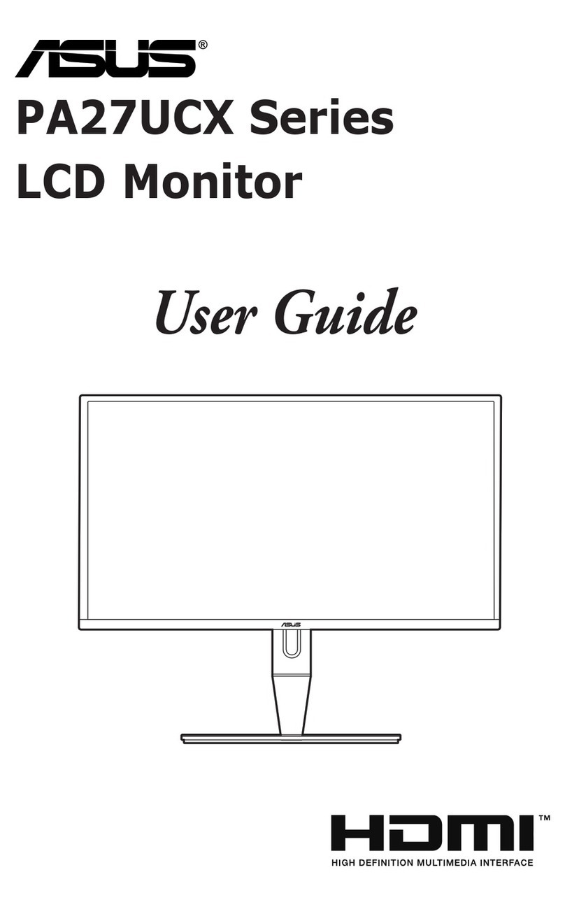 Asus ProArt PA27UCX-K User manual Asus ProArt PA27UCX-K User manual