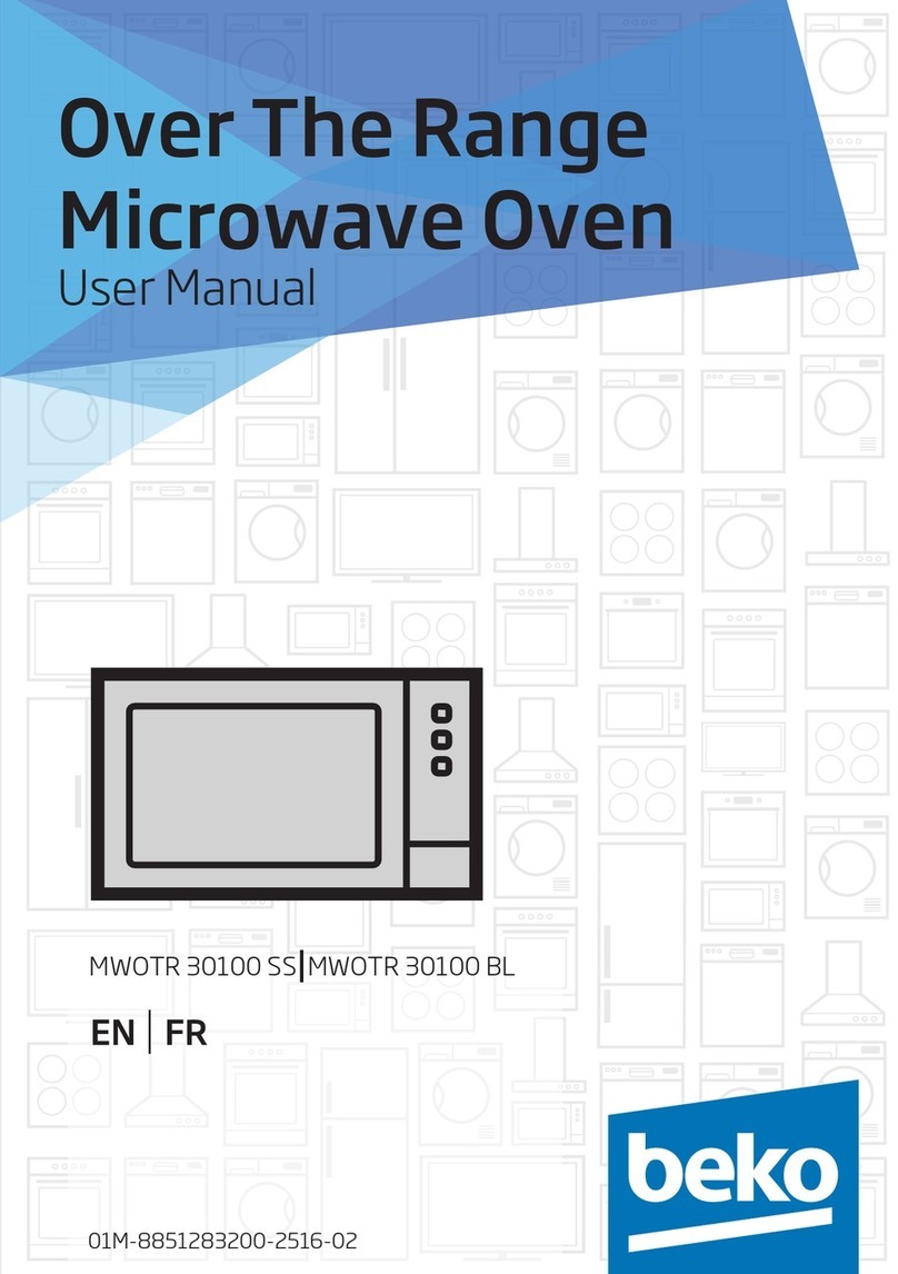 Beko 01M-8851283200-2516-02 User manual