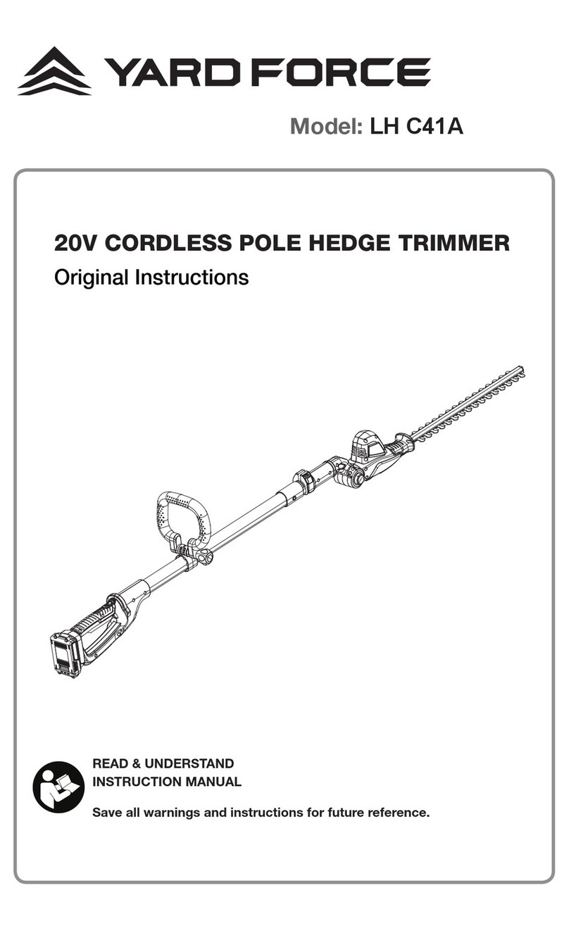 Yard force LH C41A User manual