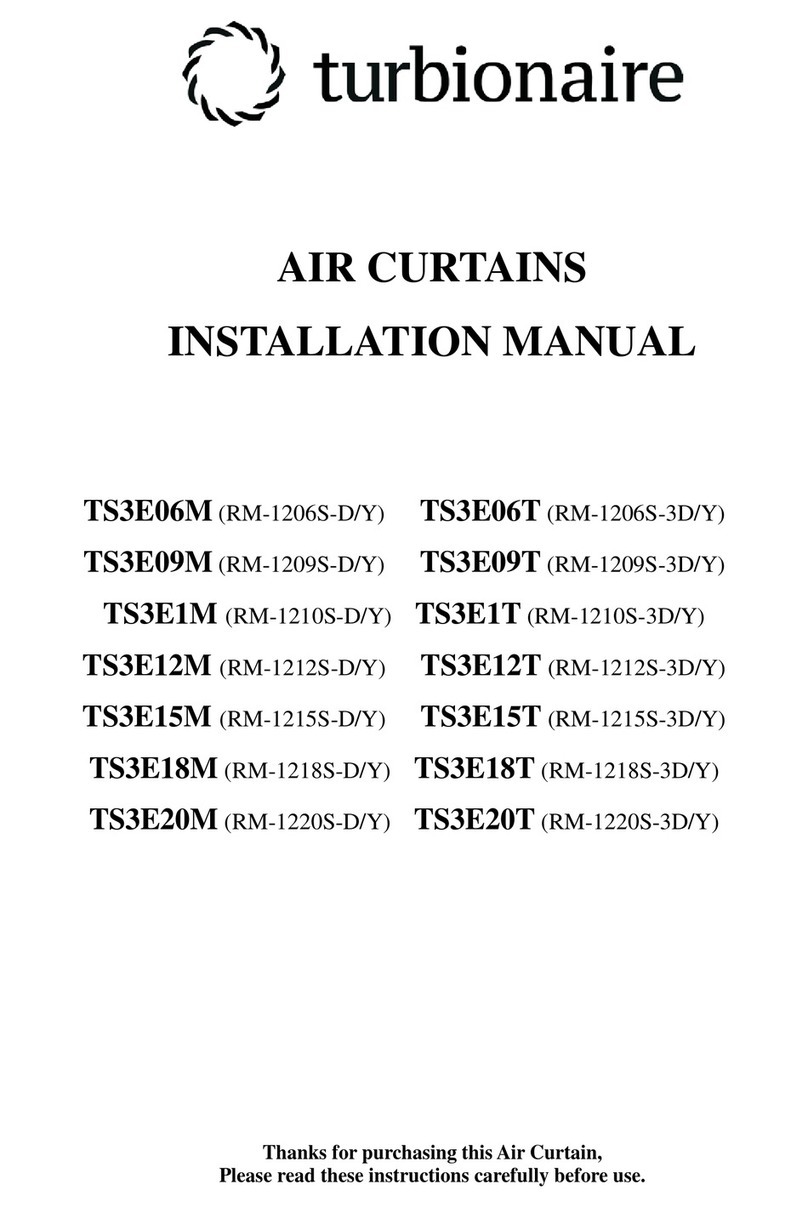 turbineaire TS3E06M installation manual