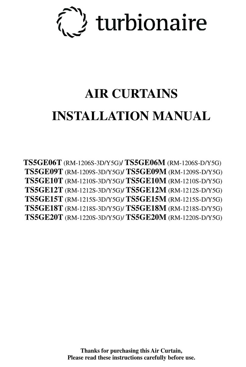 turbionaire TS5GE06T installation manual