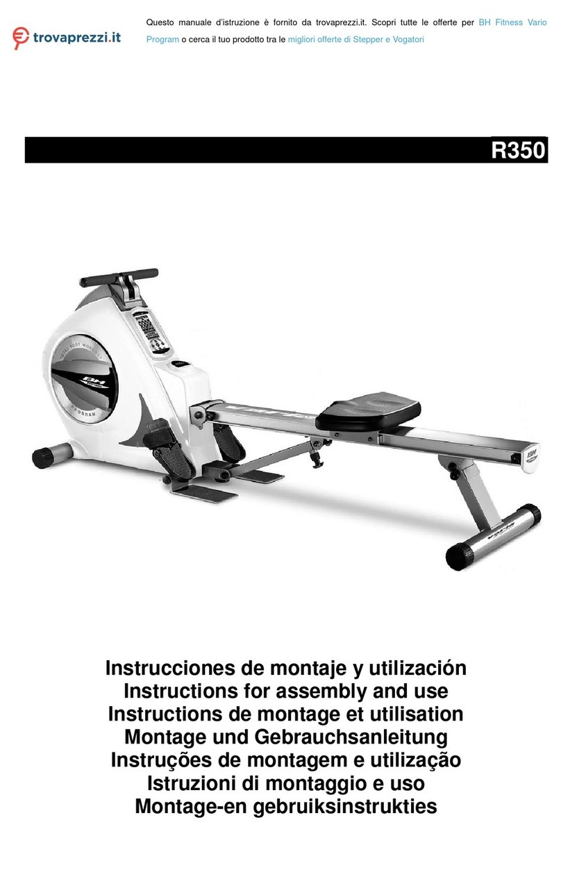 BH FITNESS R-350 Operator's manual