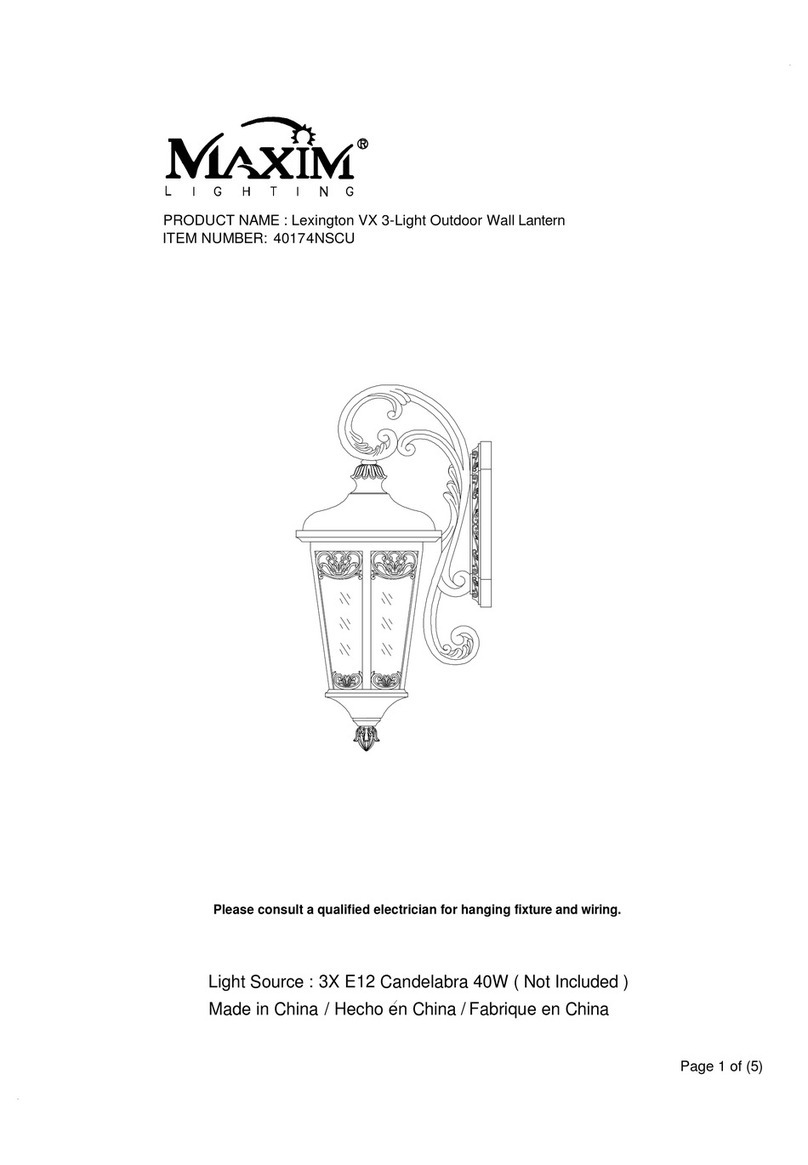 Maxim Lighting 40174NSCU manual