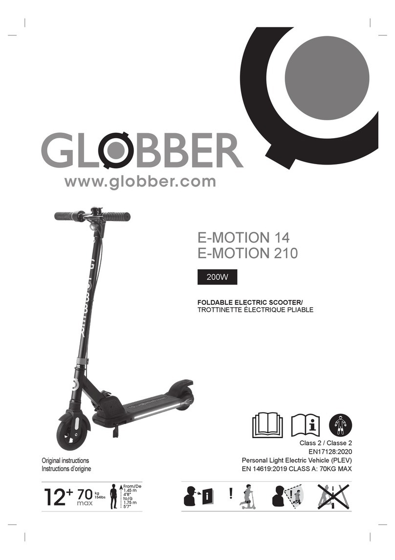 GLOBBER E-MOTION 14 User manual
