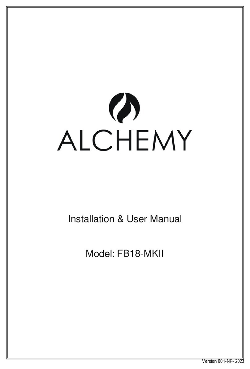 alchemy FB18-MKII Installation & user manual