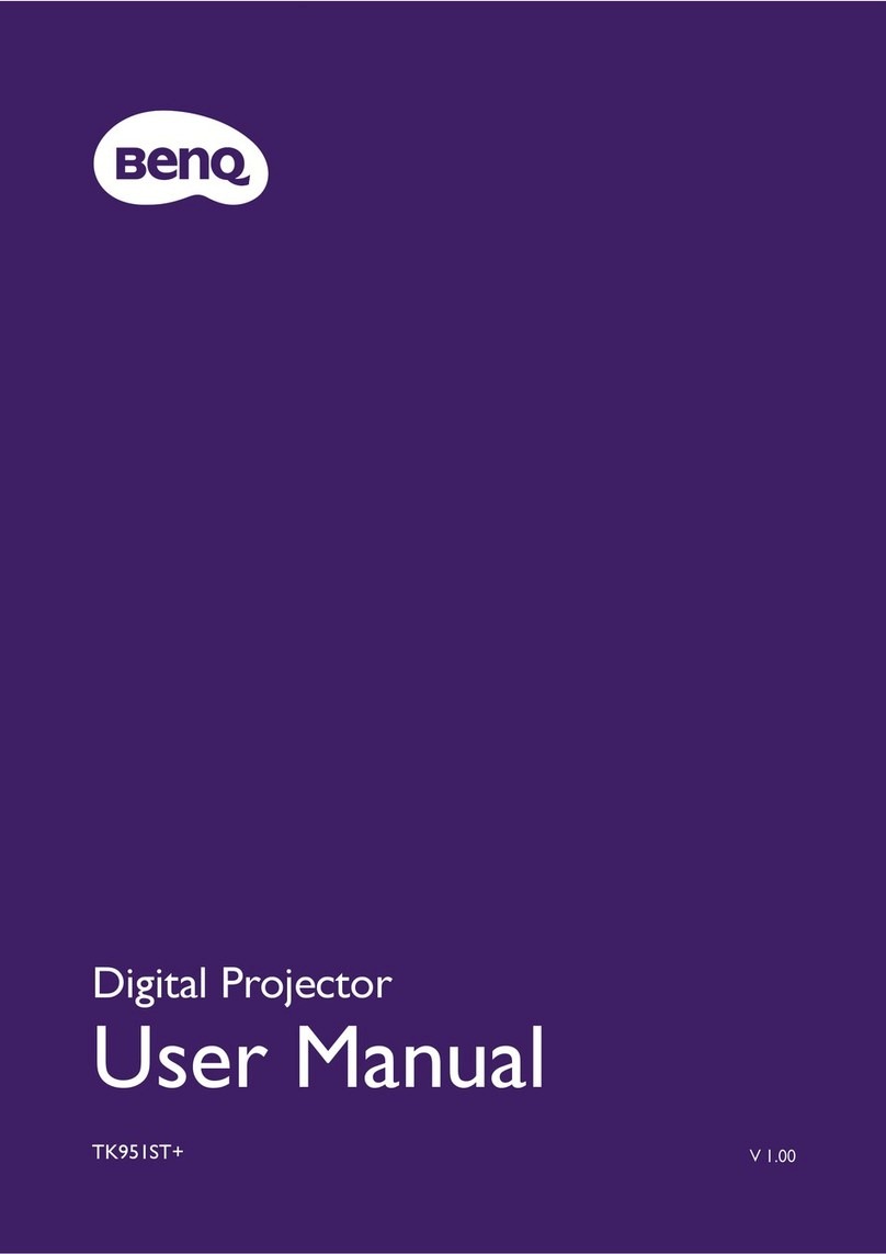 BenQ TK951ST+ User manual