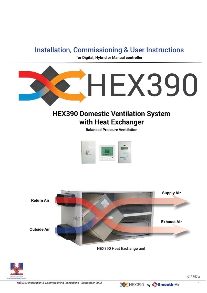 Smooth-Air HEX390 digi Assembly Instructions