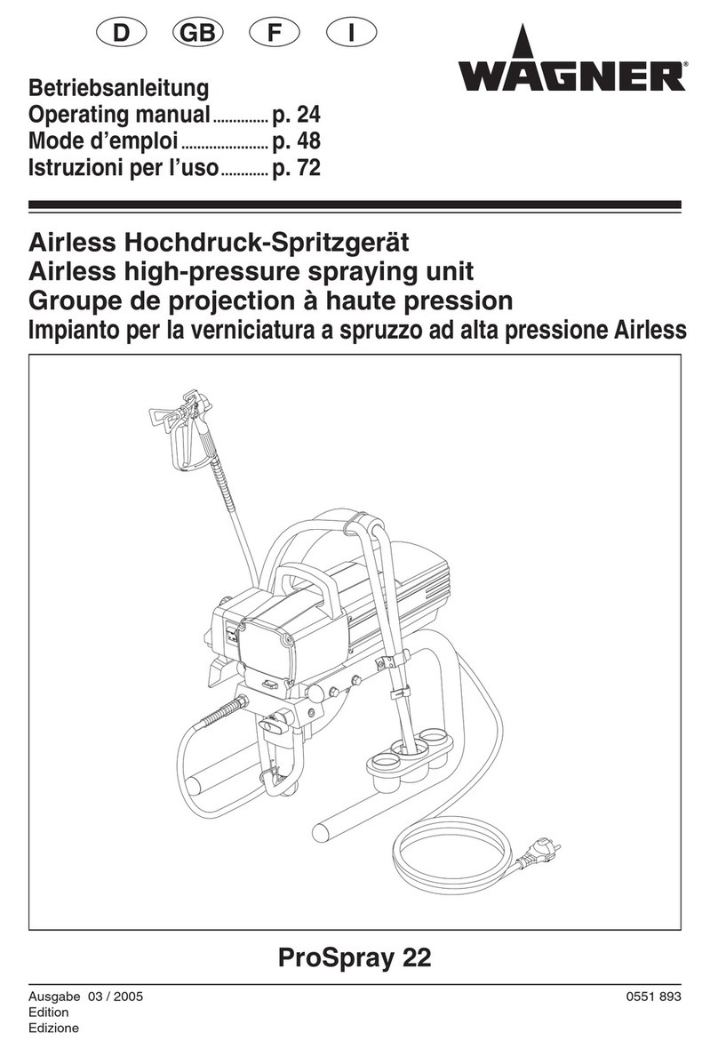 WAGNER ProSpray 22 User manual