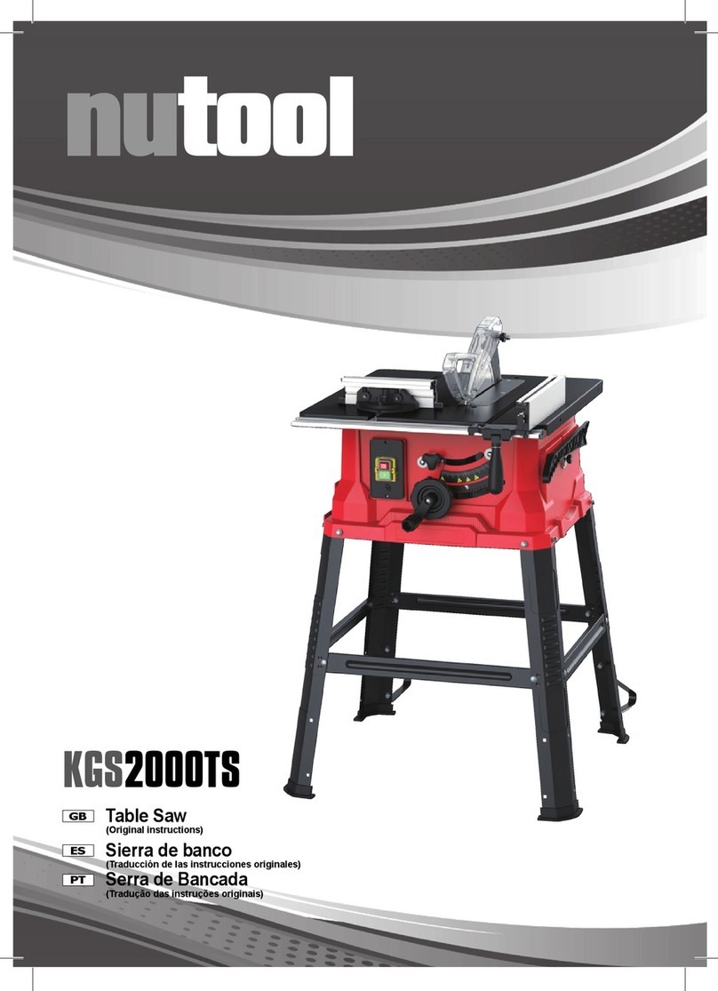 NUTOOL KGS2000TS User manual