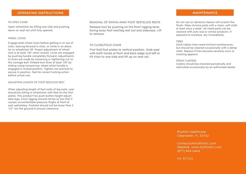 Rhythm Healthcare L3019 User manual