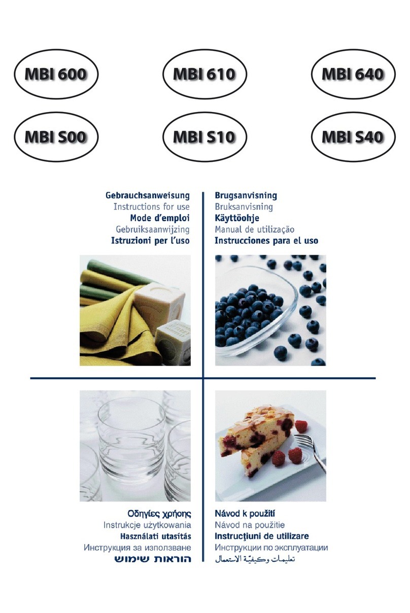 Whirlpool MBI S00 Instructions for use