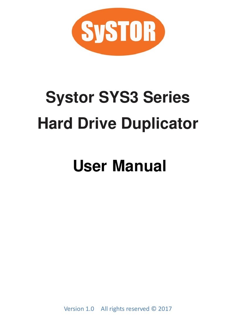 Systor SYS3 Series user manual Systor SYS3 Series user manual