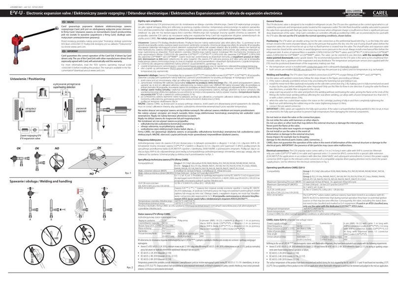 Carel E2V-U User manual