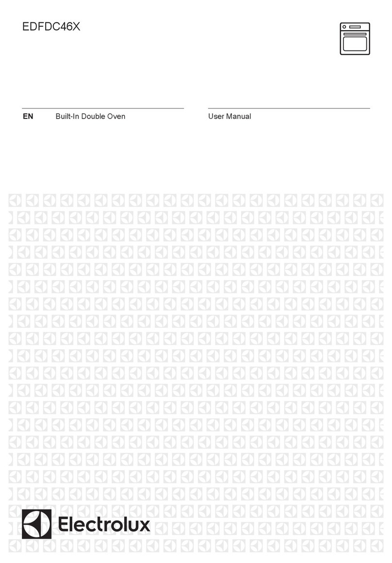 Electrolux EDFDC46X user manual