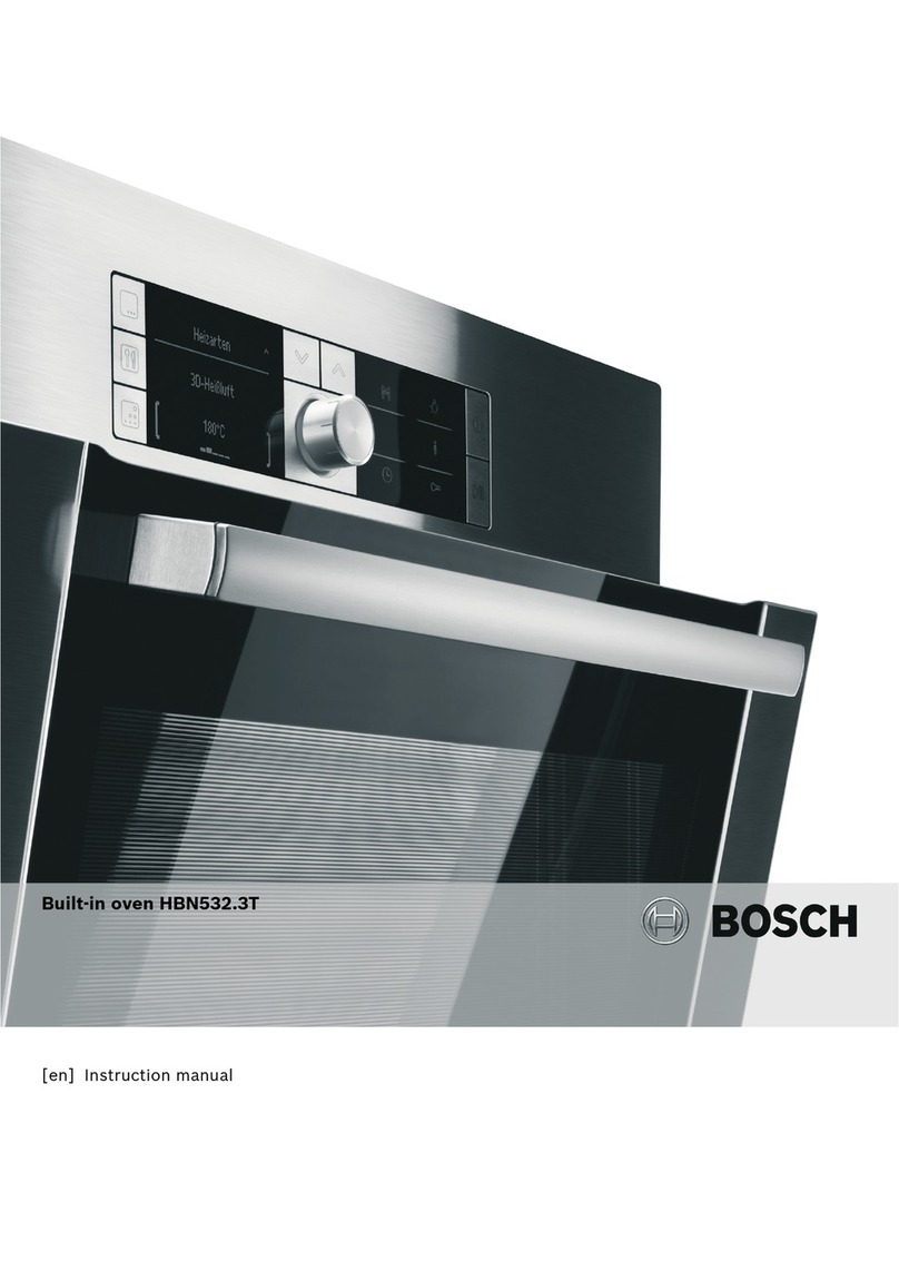 Bosch HBN532 3T Series User manual