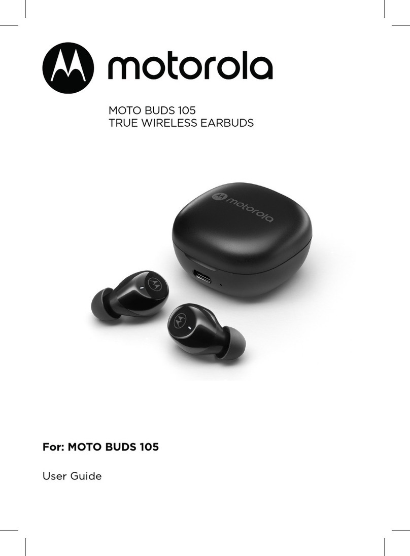 Motorola MOTO BUDS 105 user guide