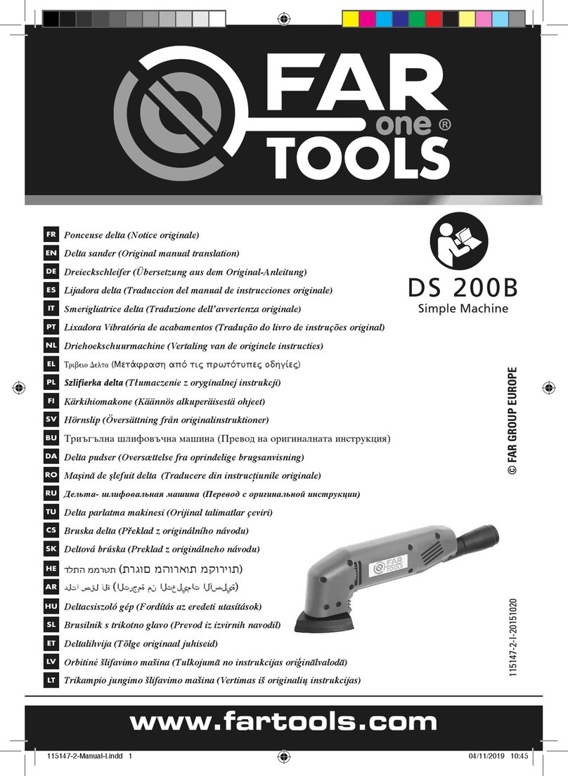 Far Tools ONE DS 200B User manual