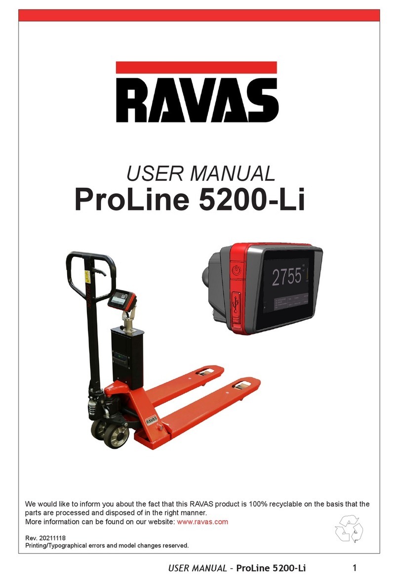 Ravas ProLine 5200-Li user manual