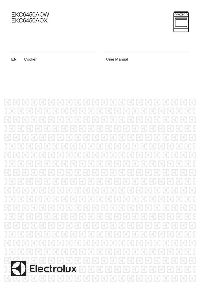 Electrolux EKC6450AOW User manual