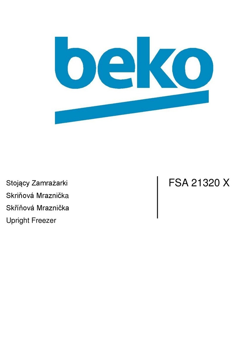 Beko FSA 21320 X user manual