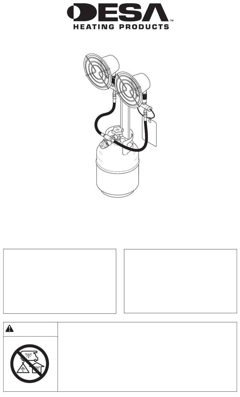Desa SPC-15R owner's manual