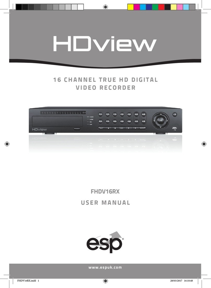ESP HDview FHDV16RX user manual