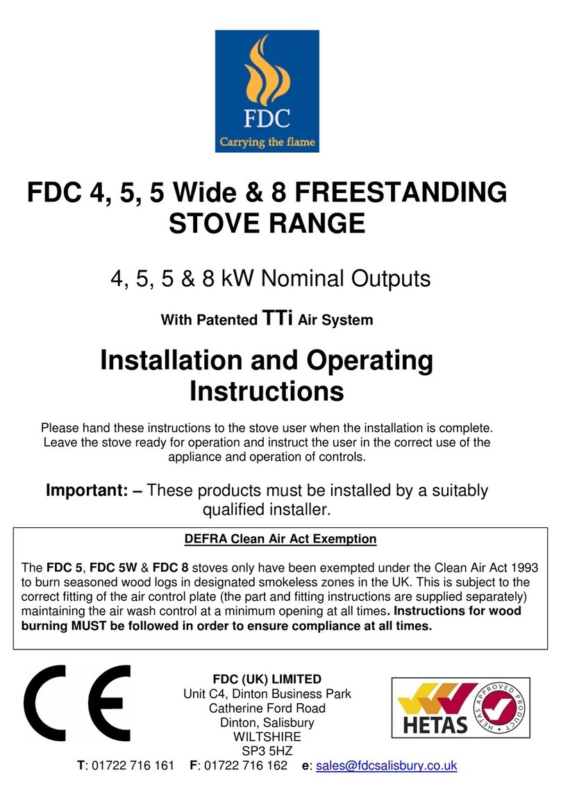 FDC 4 Installation and operating instructions