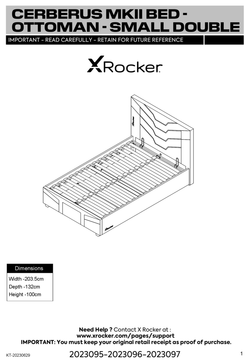 XROCKER CERBERUS MKII User manual
