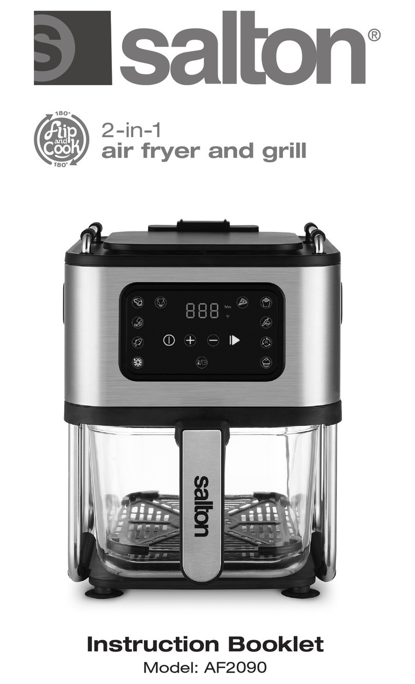 Salton AF2090 User manual Salton AF2090 User manual