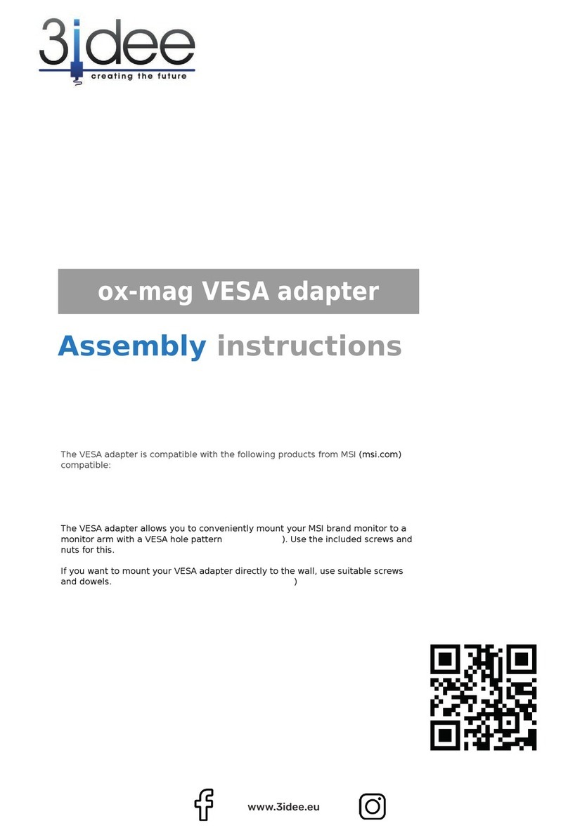 3idee ox-mag Assembly instructions