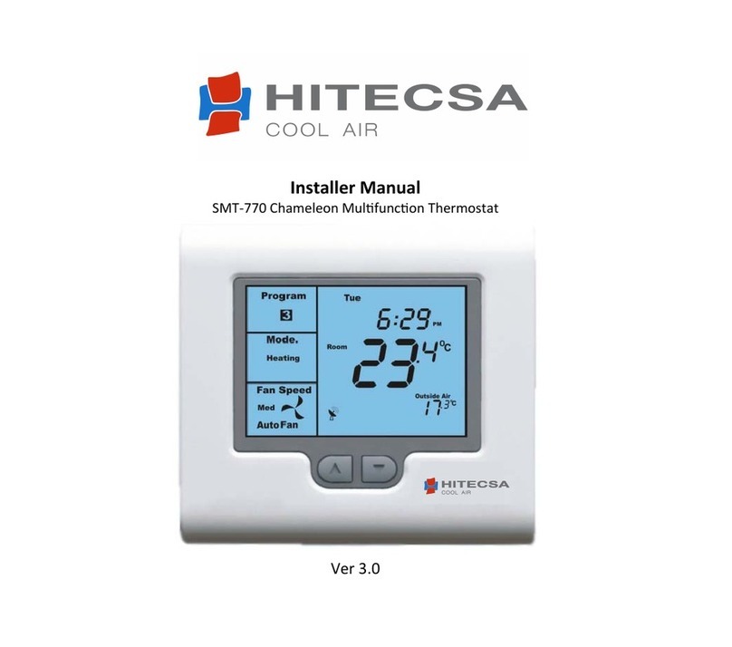 HITESCA SMT-770 Installer manual