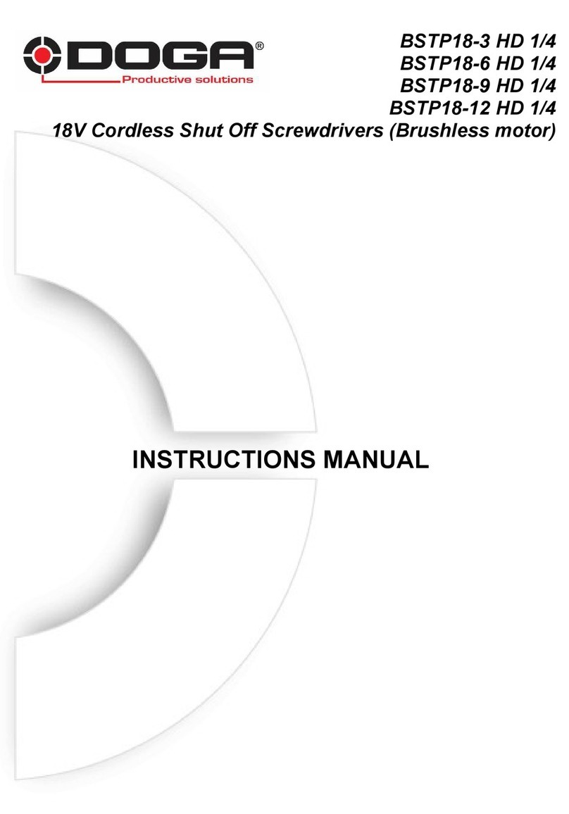DOGA BSTP18-3 HD 1/4 User manual
