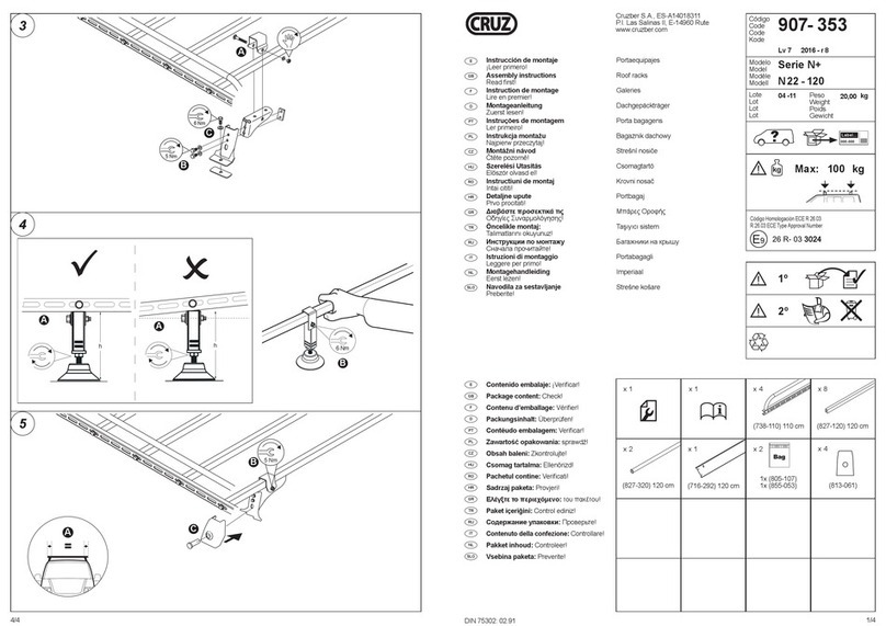 Cruz N+ Series User manual
