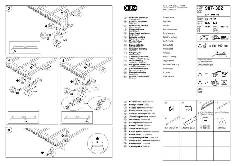 Cruz N20-120 Assembly instructions