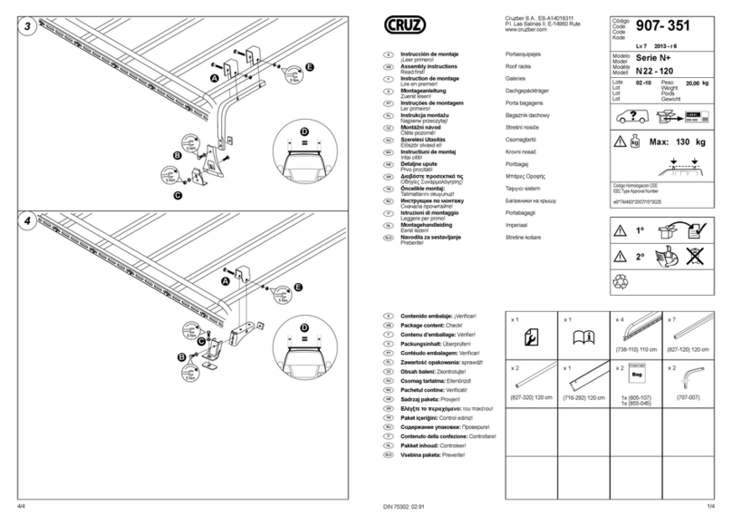 Cruz N 22-120 Assembly instructions