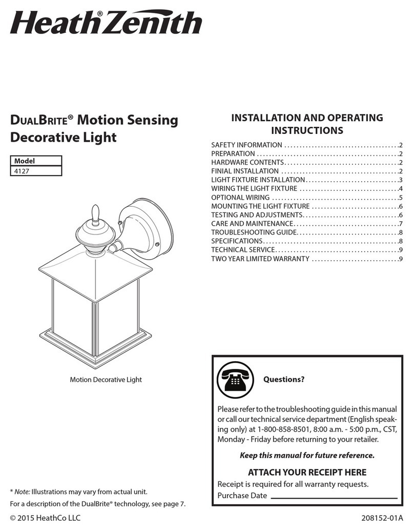 Heath Zenith DualBrite 4127 User manual