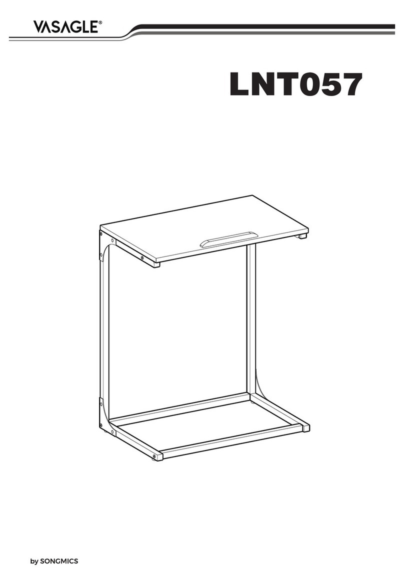 Songmics VASAGLE LNT057 quick start guide