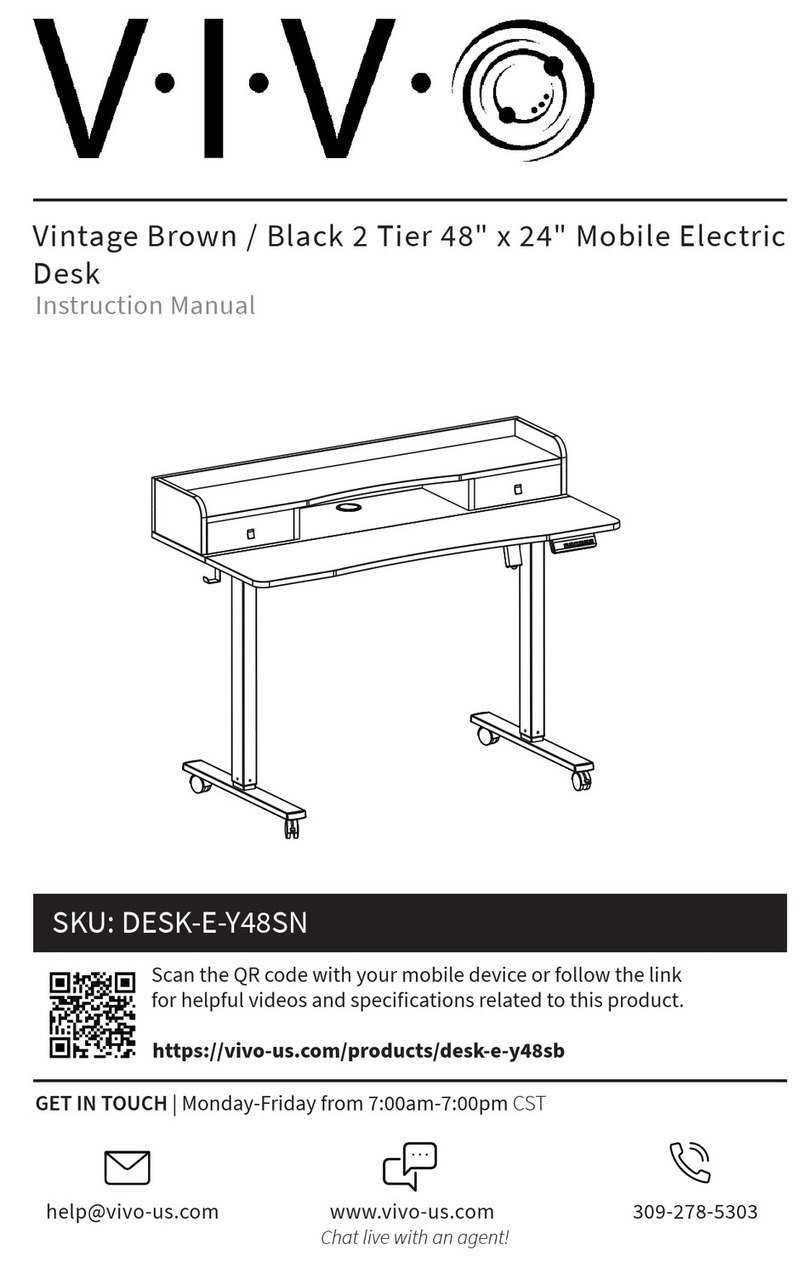 Vivo DESK-E-Y48SN instruction manual