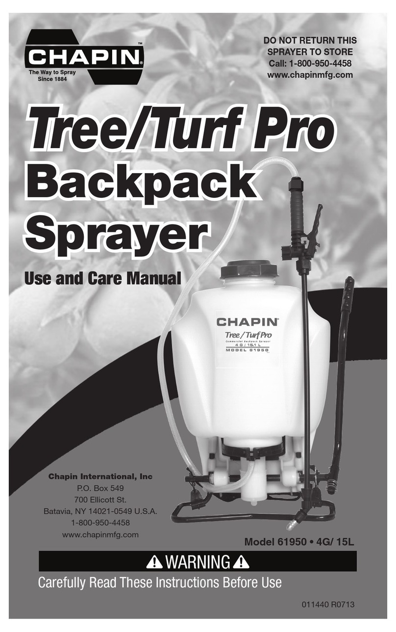 Chapin 61950 User manual