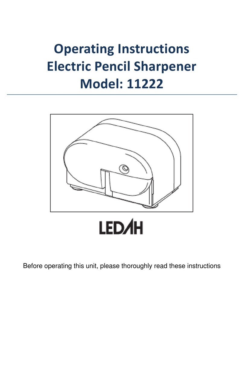 Ledah 11222 operating instructions