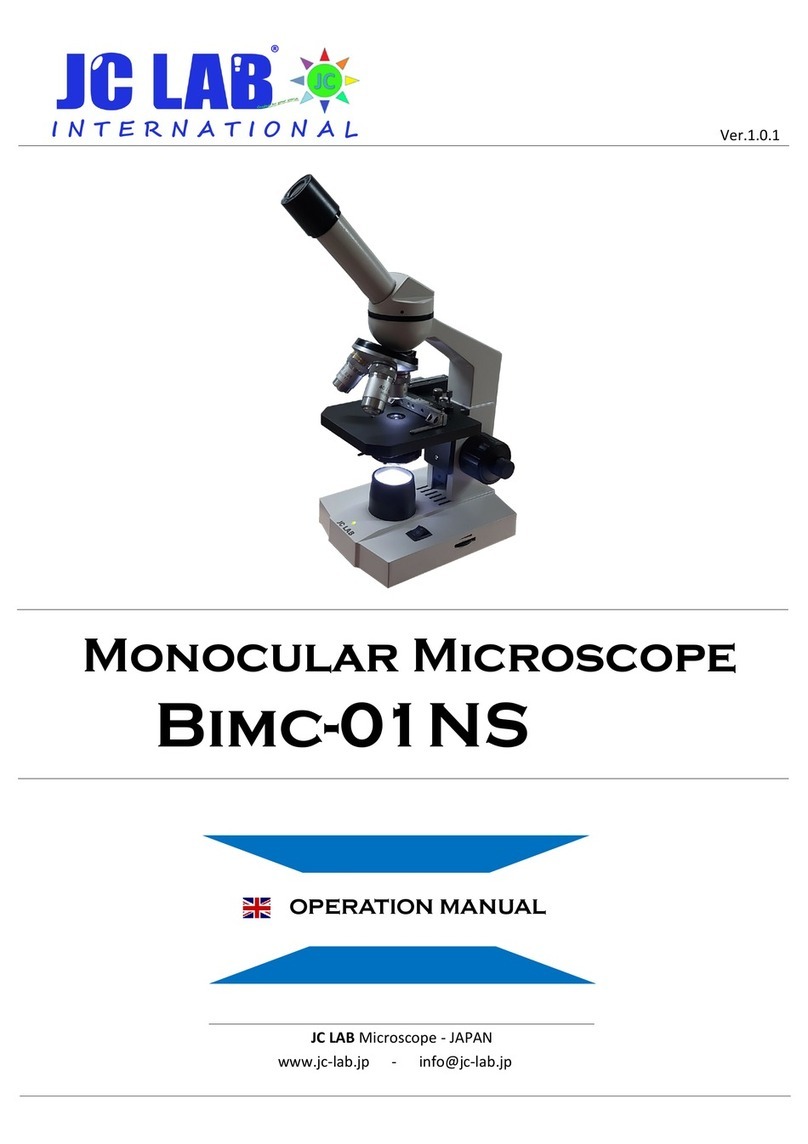 JC LAB Bimc-01NS Operation manual